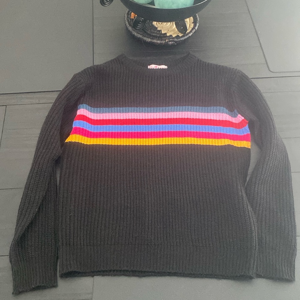 PINK ANGEL striped knit sweater